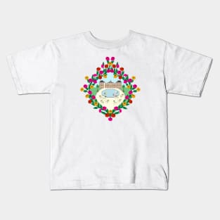 Jardin du Luxembourg in Paris Kids T-Shirt